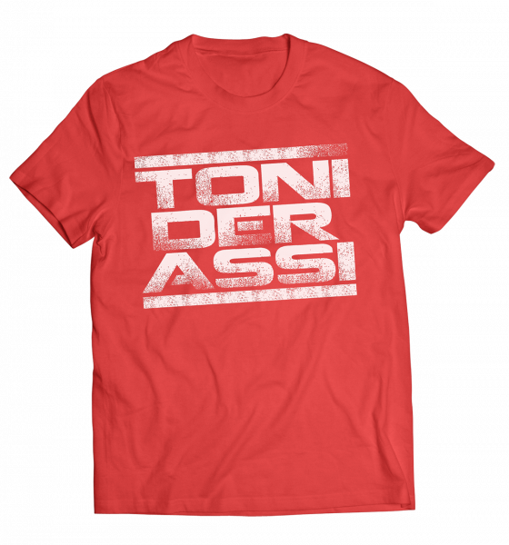 T-Shirt - Toni der Assi - Logo [rot]