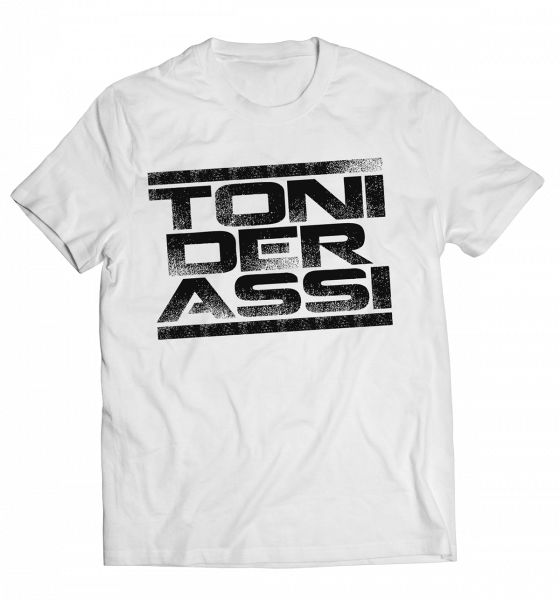 T-Shirt - Toni der Assi - Logo [weiß]