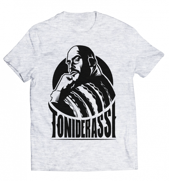 T-Shirt - Toni der Assi [grau]